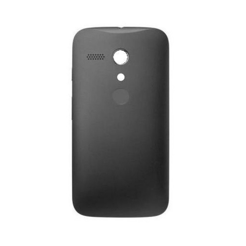 Back Panel Cover for Motorola Moto G Dual SIM - Colour 2014 - Colour Black